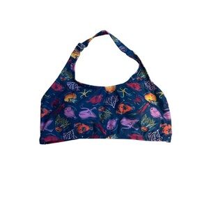 Thinkgeek quirky deep sea creature bikini halter top